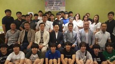 -제98회 전국체육대회 서울특별시 유도팀의 좋은 성적을 거두기 위해 이천우 회장님과 점심식