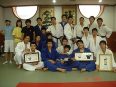올림픽유도관 우승기념