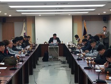 2012년 서울특별시 유도장 협의회 연말 총회 모습