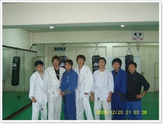 한국체대 유도스쿨 수련생들....