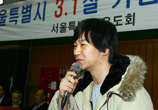 서울시 유도 알리미 인기 개그맨'얼빡이' 김시덕