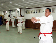 2009년 서울특별시 모서훈련장에서~